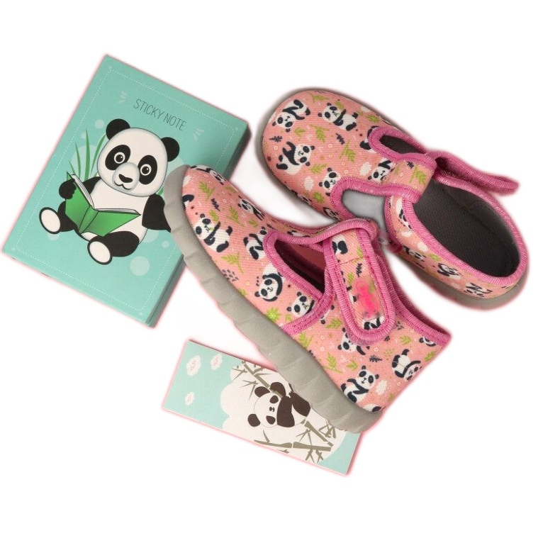 Scarpe per bambini Befado 528P052 rosa multicolore 5