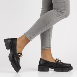 Scarpa in pelle Filippo DP3221/22 Bk nera nero 2