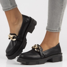 Scarpa in pelle Filippo DP3221/22 Bk nera nero 1