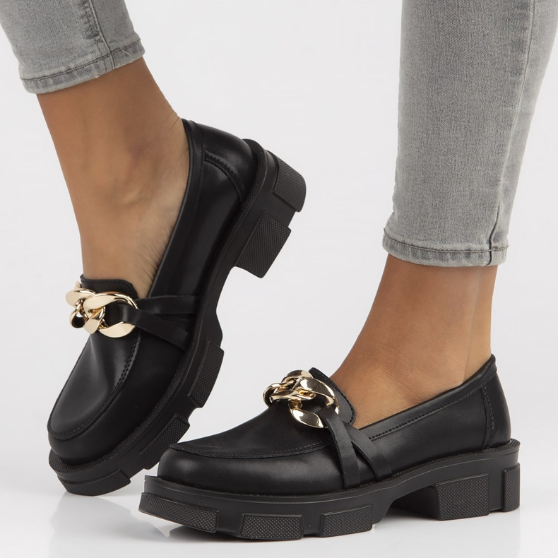 Scarpa in pelle Filippo DP3221/22 Bk nera nero 1
