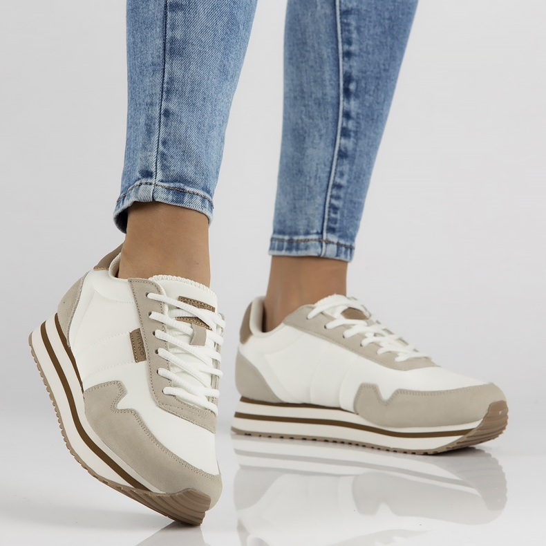 Sneakers Filippo DP2111 / 22 Wh bianche bianco 2