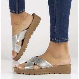 Filippo DK3611/22 Ciabatte argento Si 1