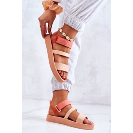 Sandali in gomma profumati con velcro ZAXY HH285288 Arancio arancia 1