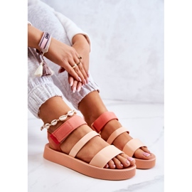 Sandali in gomma profumati con velcro ZAXY HH285288 Arancio arancia 2