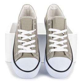 Tlck Shoes Sneakers grigie grigio 1