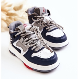 Scarpe Sportive Alte Bambini Blu Navy Bruce 2