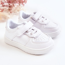 PA1 Scarpe Sportive Basse Per Bambini Bianche Frillo bianca 1