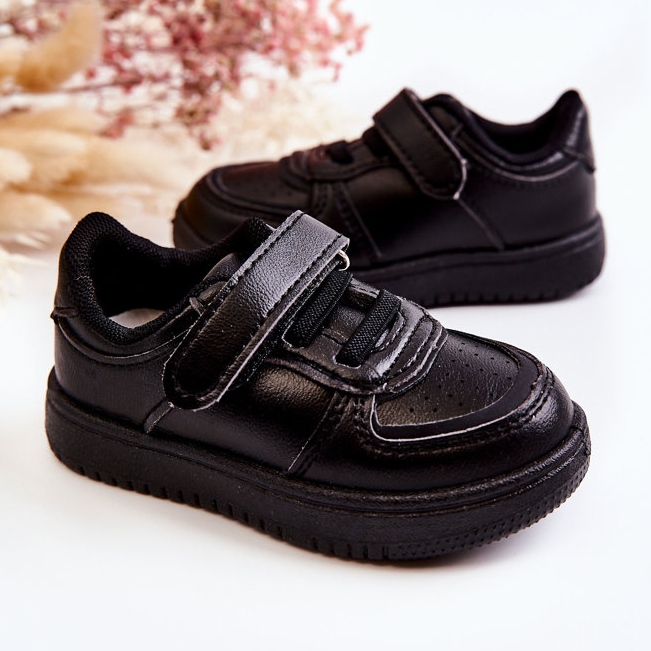 Scarpe Sportive Basse Bambini Nere Frillo nero 2