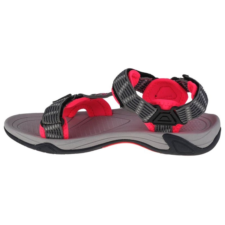Sandali CMP Hamal Wmn Escursionismo Sandalo W 38Q9956-03TE nero rosso grigio 1