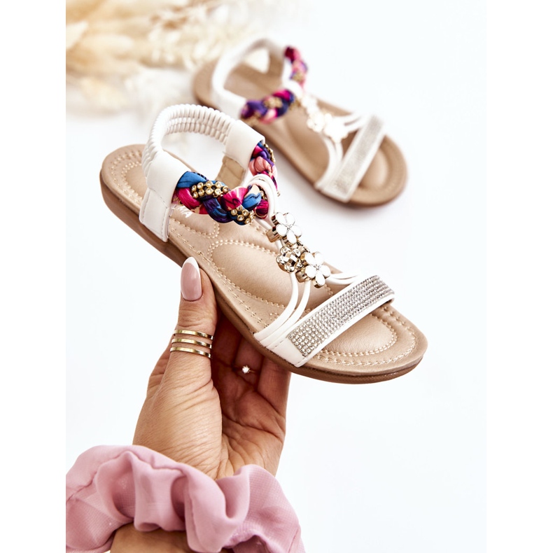 Sandali slip-on Sammi bianchi per bambini bianco 1