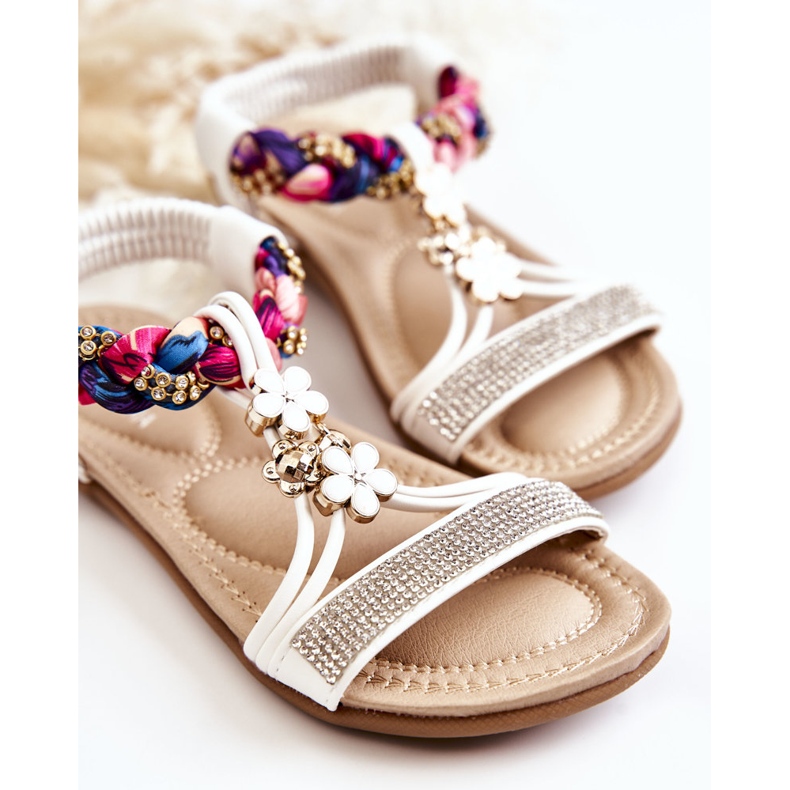 Sandali slip-on Sammi bianchi per bambini bianca 2
