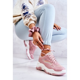 Sneakers da donna rosa canadesi rosa lucido 1