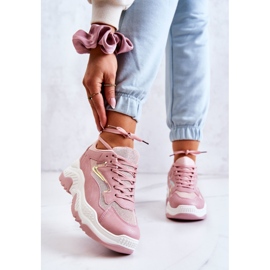 Sneakers da donna rosa canadesi rosa lucido 2