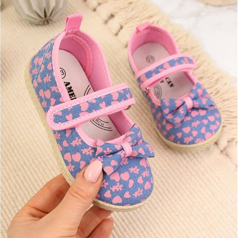 Sneakers American Club Blue Ballerine Bambina 1