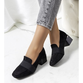 Scarpe brogue nere sul palo Arden nero 1
