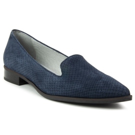 Scarpe Filippo 1419 Granat serpente blu navy 1