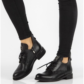 Scarpa in pelle Filippo 30055 nera nero 1