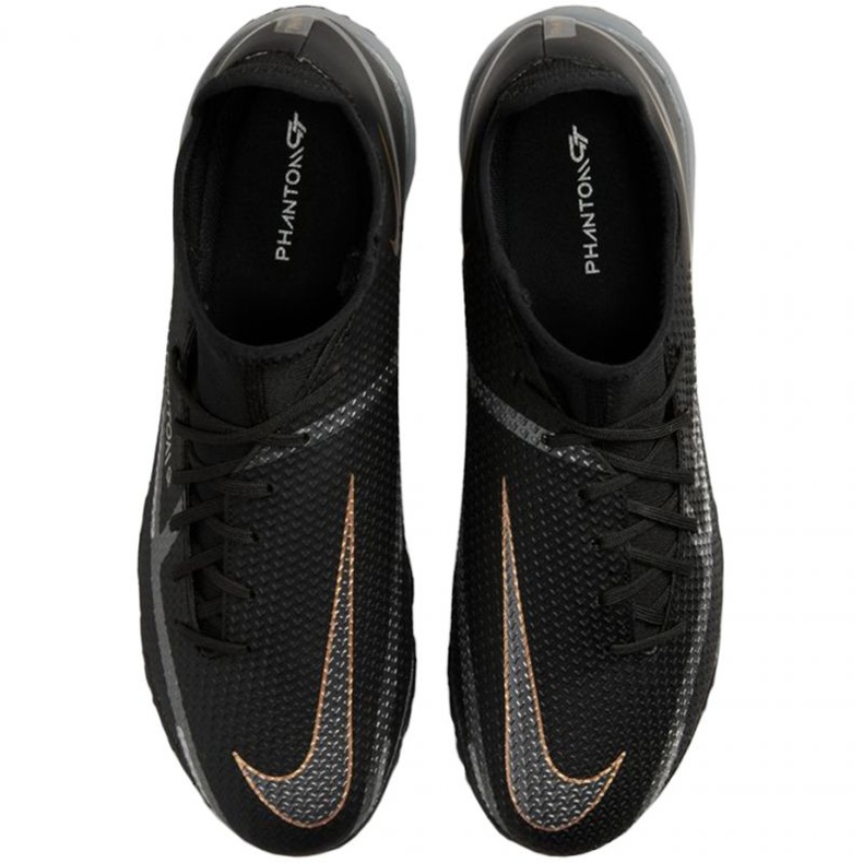 Scarpe da calcio Nike Phantom GT2 Academy Df Tf DC0802 008 nero nero 1
