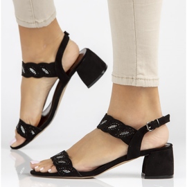 Filippo DS3606/22 Bk sandali neri nero 1