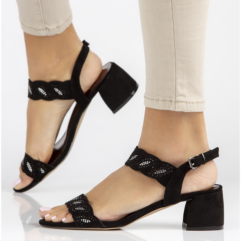 Filippo DS3606/22 Bk sandali neri nero 1