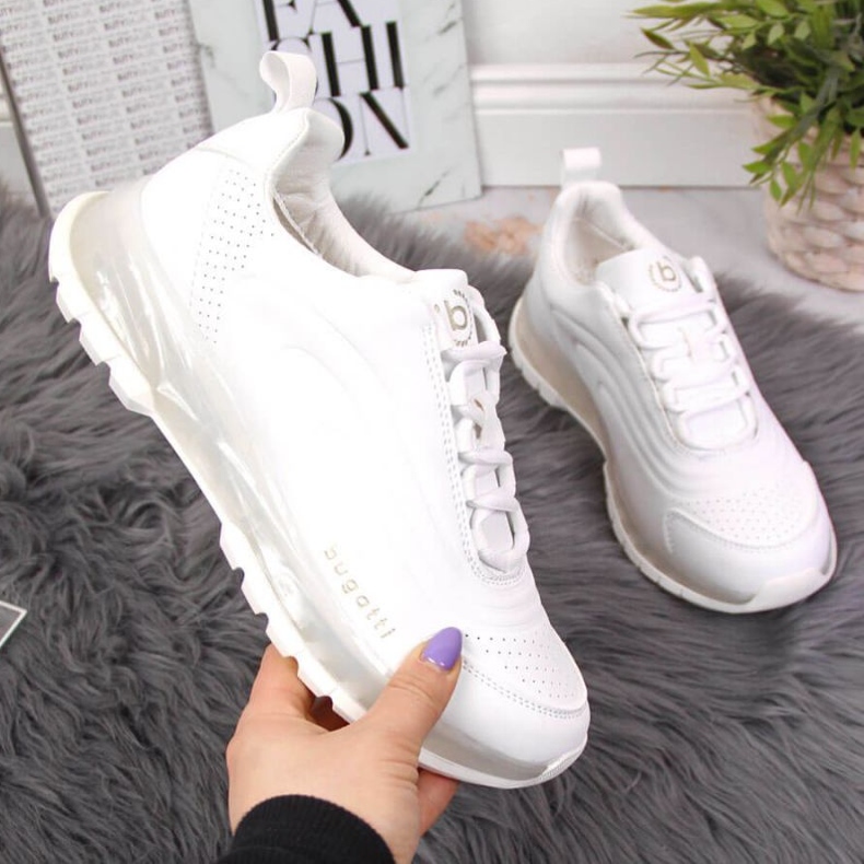 Scarpe sportive Bugatti bianche JJ253094 bianca 1