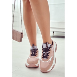 Sneakers da donna Scarpe sportive Big Star JJ274577 Rosa 2