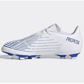 Scarpe da calcio Adidas Predator Edge.4 FxG Jr GW2368 bianco 1