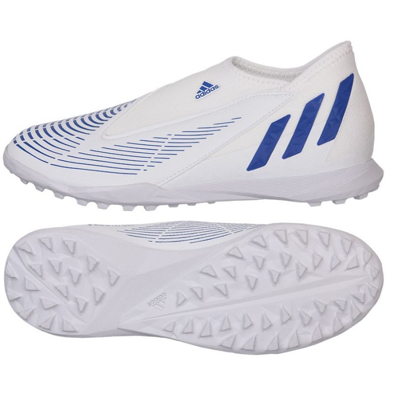 Scarpe da calcio Adidas Predator Edge.3 Ll Tf Jr GX2637 bianca bianca 1