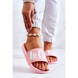 Ciabatte da donna Lee Cooper LCW-22-42-0998 Rosa bianco 2