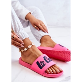 Ciabatte da donna Lee Cooper LCW-22-42-1000 Rosa neon 1