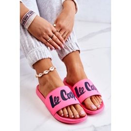 Ciabatte da donna Lee Cooper LCW-22-42-1000 Rosa neon 2