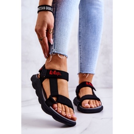 Sandali sportivi da donna Lee Cooper LCW-22-34-0955L Nero 1