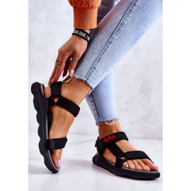 Sandali sportivi da donna Lee Cooper LCW-22-34-0955L Nero 2