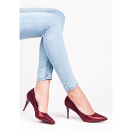 Qinba Tacchi alti bordeaux multicolore 1