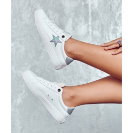 Sneakers in pelle Star Big Star JJ274240 Bianche bianca 2