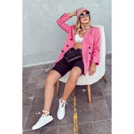 Sneakers in pelle Big Star JJ274211 Bianche e Nere bianca 1