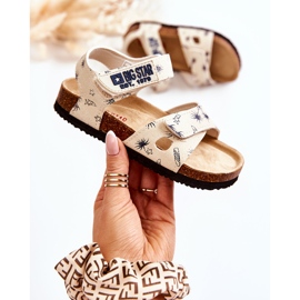 Sandali per bambini Big Star JJ374379 Beige bianco 1