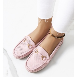 Mocassini da donna Pink Maide rosa 1