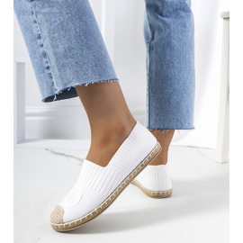 Espadrillas bianche da donna di Dean bianca 1