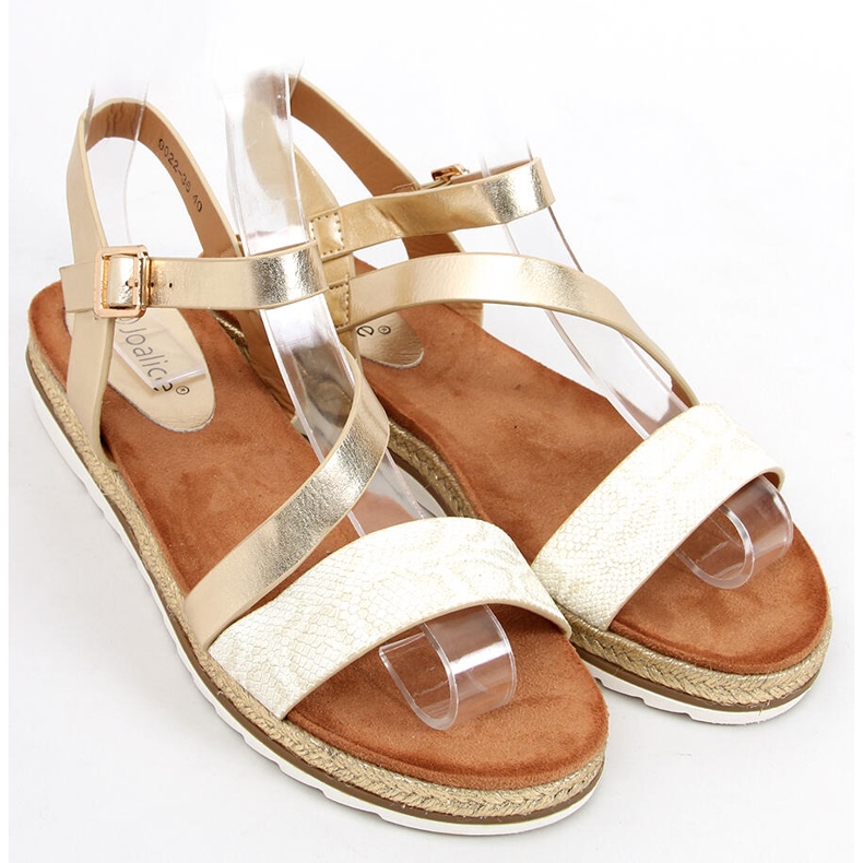 Sandali espadrillas oro Katia Gold d'oro 1