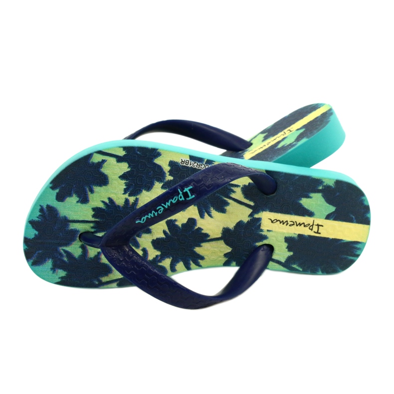 Ipanema giapponese per bambini 83185 Classic x Kids Green-Grantowe blu 4