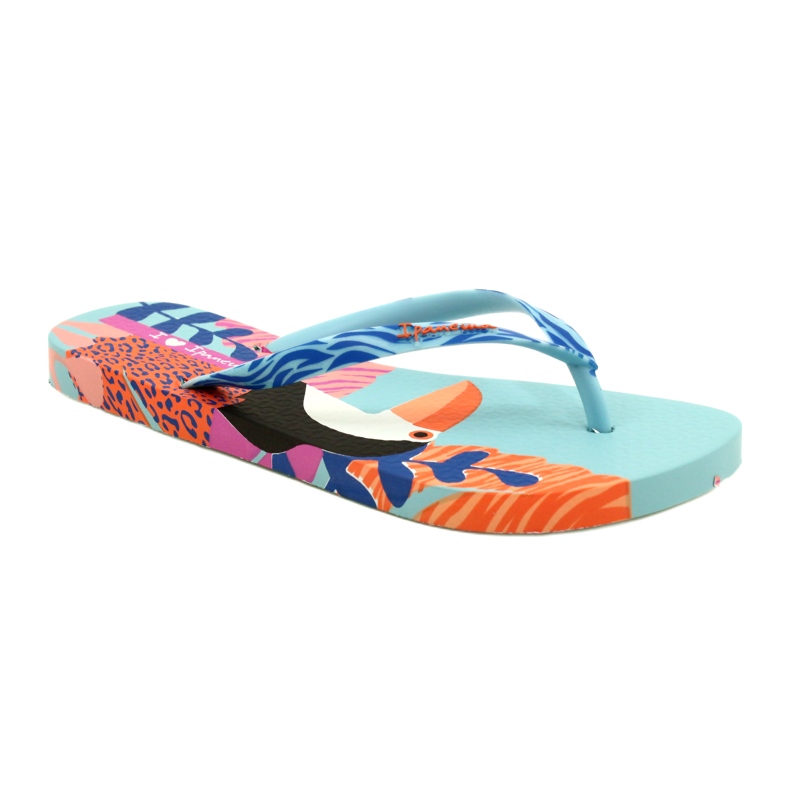 Infradito Tukan Ipanema 26635 Blu / Arancio arancia rosa 1
