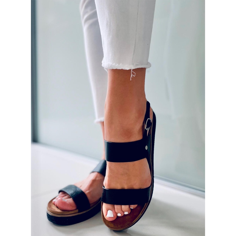 Sandali da donna Maiden neri nero 2