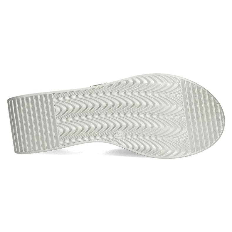 Ciabatte in pelle Filippo DK3614/22 Si argento d'argento 1