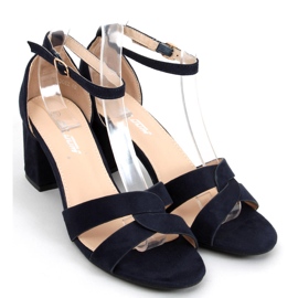 Sandali con tacco Moly Blue blu navy 2