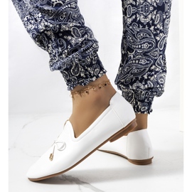 Mocassini bianchi Carlsen bianco 2