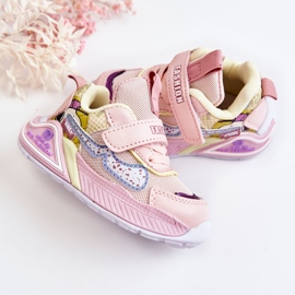 Scarpe sportive leggere per bambini rosa Snoopy 2