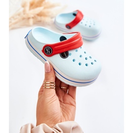 Comode pantofole per bambini Mint Cracks Colly verde 1