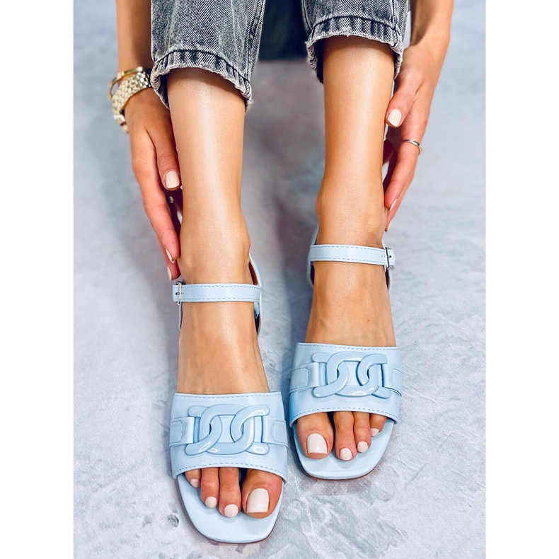 Sandali con tacco basso Iona L.BLUE 2