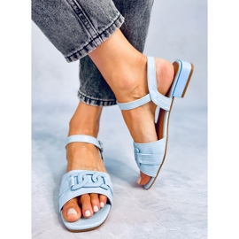 Sandali con tacco basso Iona L.BLUE 1